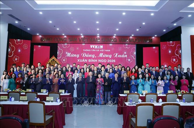 Tổng Bí thư Tô Lâm: TTXVN vươn lên ở tầm cao mới, xứng đáng là mạch máu thông tin tin cậy của đất nước